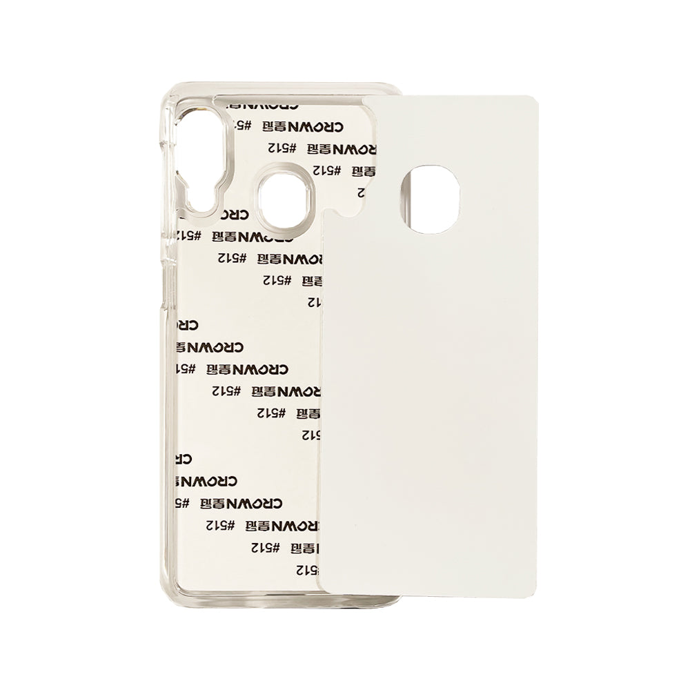 Galaxy A20e Sublimation Phone Case - Transparent Plastic